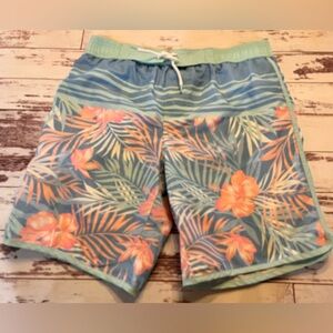 Tommy Bahama Board Shorts Swim Trunks Boys XL 14 Beach Cruise Vacay Ocean Pool